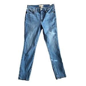 Madewell Jeans Women's Size 25P 26x25 Roadtripper Blue Medium Wash Style NG758